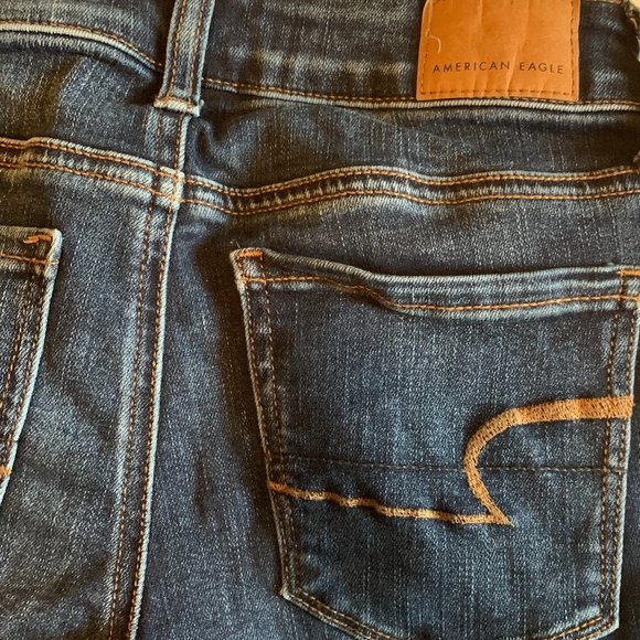 American Eagle 00 Short Jeans Next Level Stretch - Picture 3 of 4